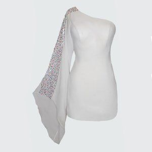 One Shoulder Sequin Dress